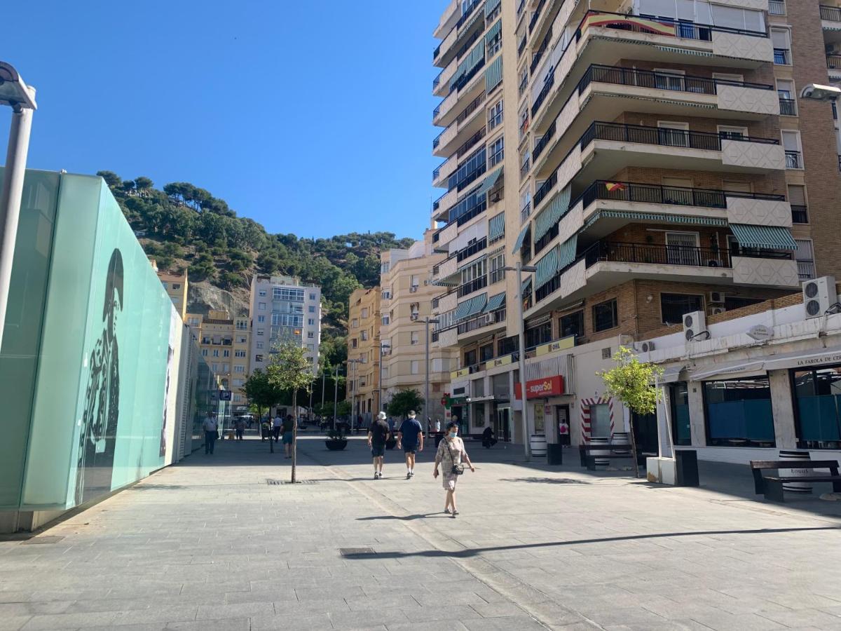 Homely Malaga Malagueta Junto Al Mar, Parking Privado Bajo Suplemento 外观 照片